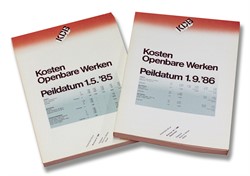 Gwwkosten, kosten openbare werken 1985 en 1986